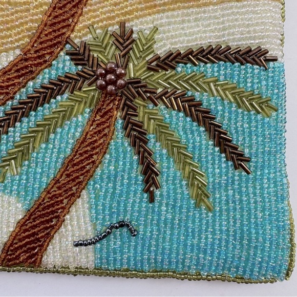 Vintage Ermo Beaded Palm Tree Evening Bag - Picture 11 of 11